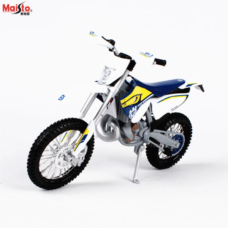 

Maisto 1:12 Huswana FE 501 simulation alloy motocross Series original authorized motorcycle model toy car Collecting gifts