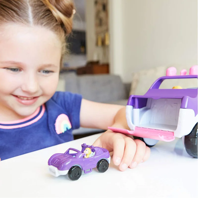 Оригинальная карманная кукла девочка принцесса Polly игрушечная машинка Роскошный