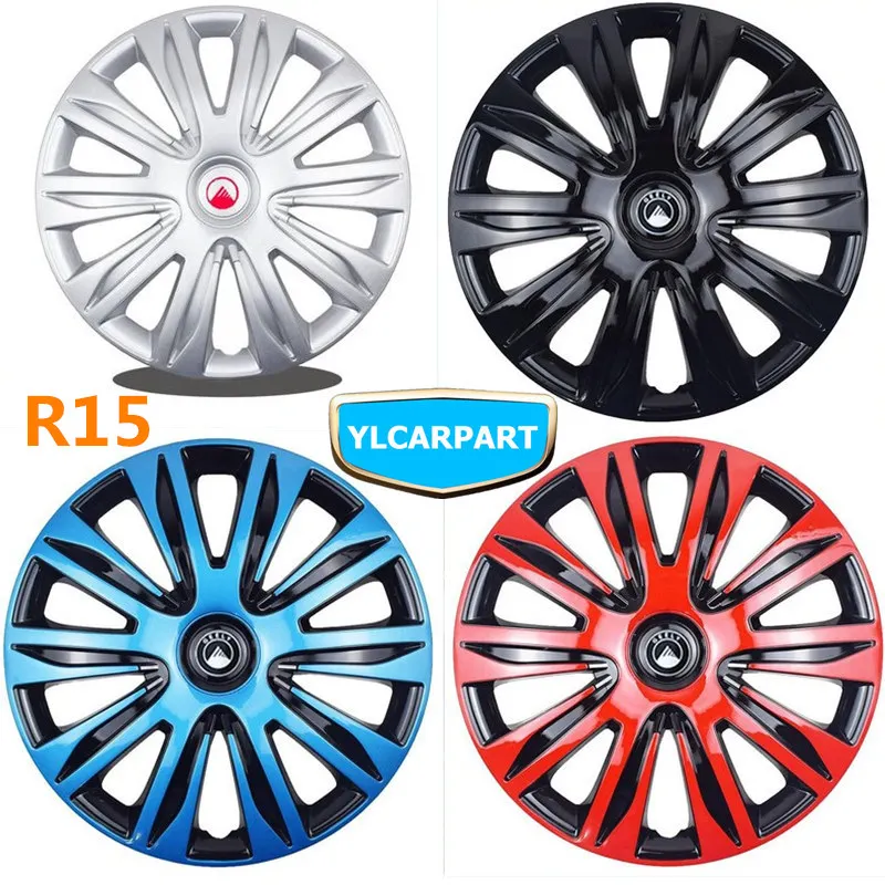 

For Geely MK 1 2,MK1 MK2 MK-Cross,MK Cross Hatchback,GC6,SC6,Car wheel rim cover，R15 15inch