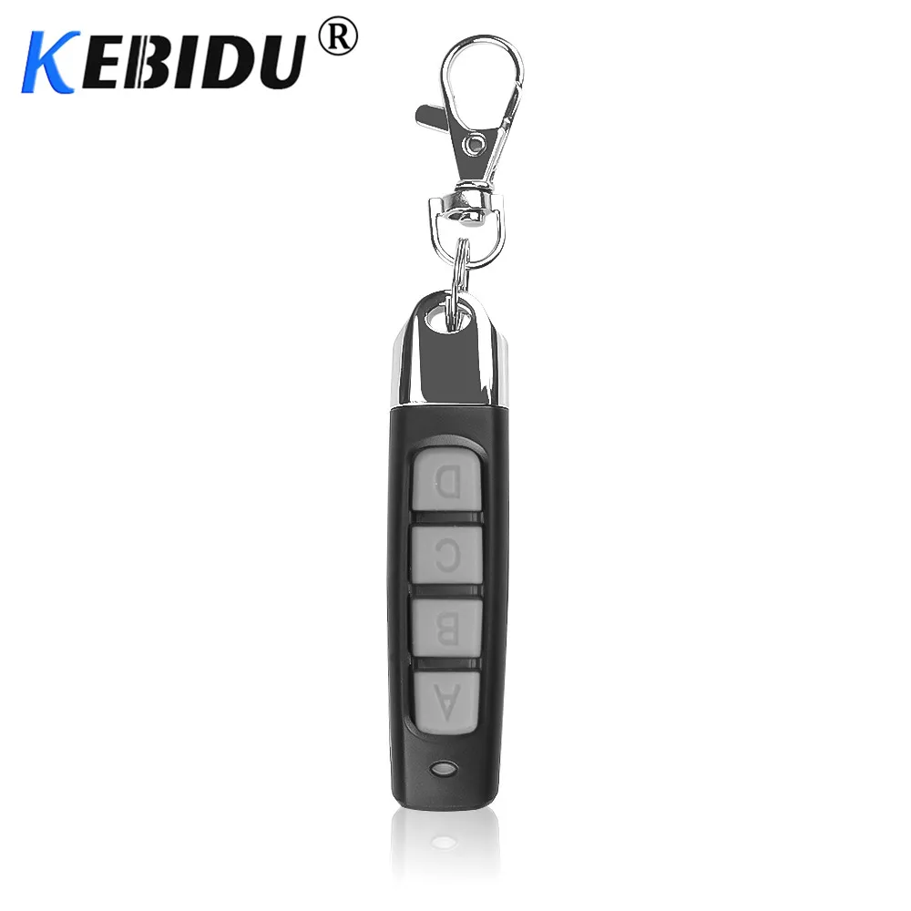 Gray ABCD Type KEBIDU 433MHZ пульт дистанционного управления для ворот гаража 4 кнопки автопара копия дистанционного открывания Гаражных дверей пульт дистанционного управления Дубликатор - Цвет: Gray ABCD Type