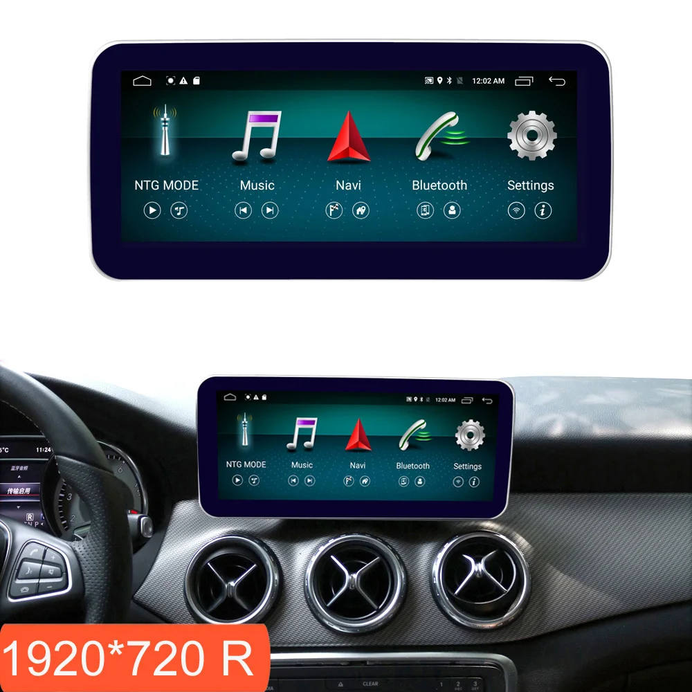 10 25 Zoll 4g Android Display Fur Benz Eine Cla Gla W176 2013 2015 Auto Radio Bildschirm Gps Navigation Bluetooth Head Up Touchscreen Car Multimedia Player Aliexpress