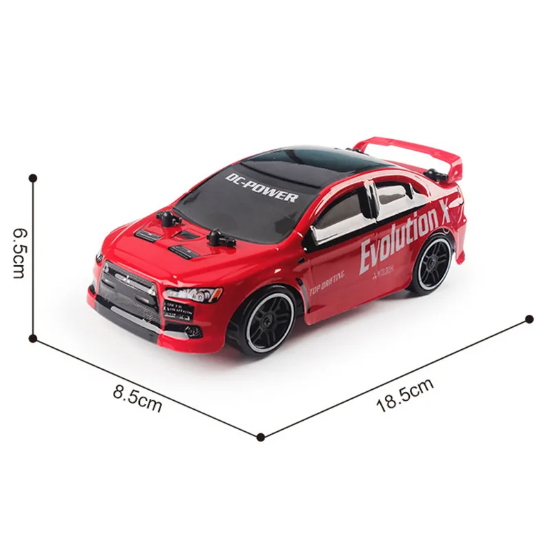 

Remote Control Toy 4 Drive Remote Control Car Drift Car 2.4G High-Speed PVC Case Children Electric 4-Way RC Car Race Car