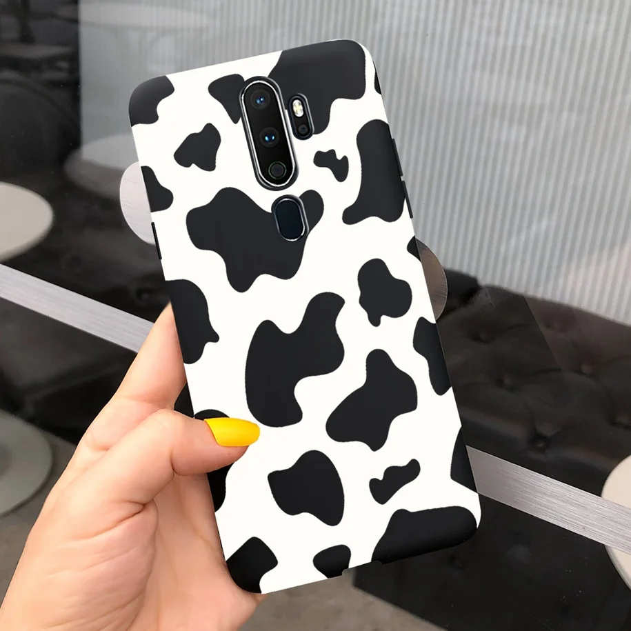 best case for oppo cell phone Silicone Case For OPPO A5 2020 Cover A9 2020 Phone Case Luxury Love Heart Matte Coque For OPPOA5 OPPOA9 A 5 A 9 2020 Soft Bumper a cases for oppo phones