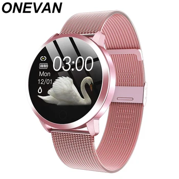 

2020 Smart Watch Waterproof Warm Heart Rate Monitor Lady Watch Sports Fitness Tracker Bluetooth Men Smartwatch for Android iOS