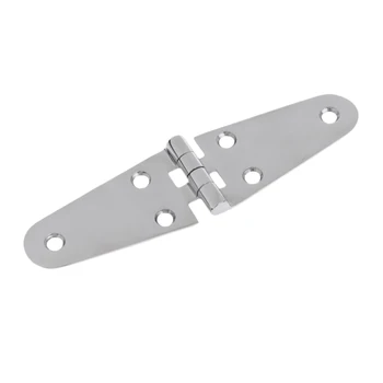 

316 Stainless Steel Boat Door Hinges Cabin Stamped Strap Hinge - 5.7'' x 1.5'' (144 x 38 mm)