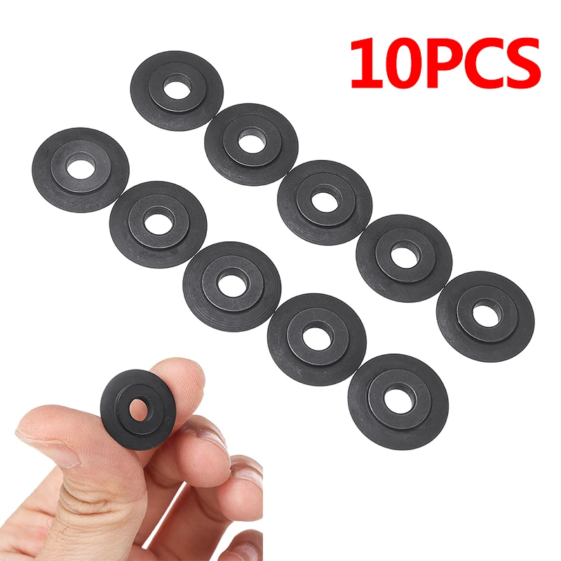 

10pcs Cutting Blade Replacement Spare Copper Pipe Slice Cutting Wheels Blade For 15mm/22mm Tube Cutter Shear Wheels