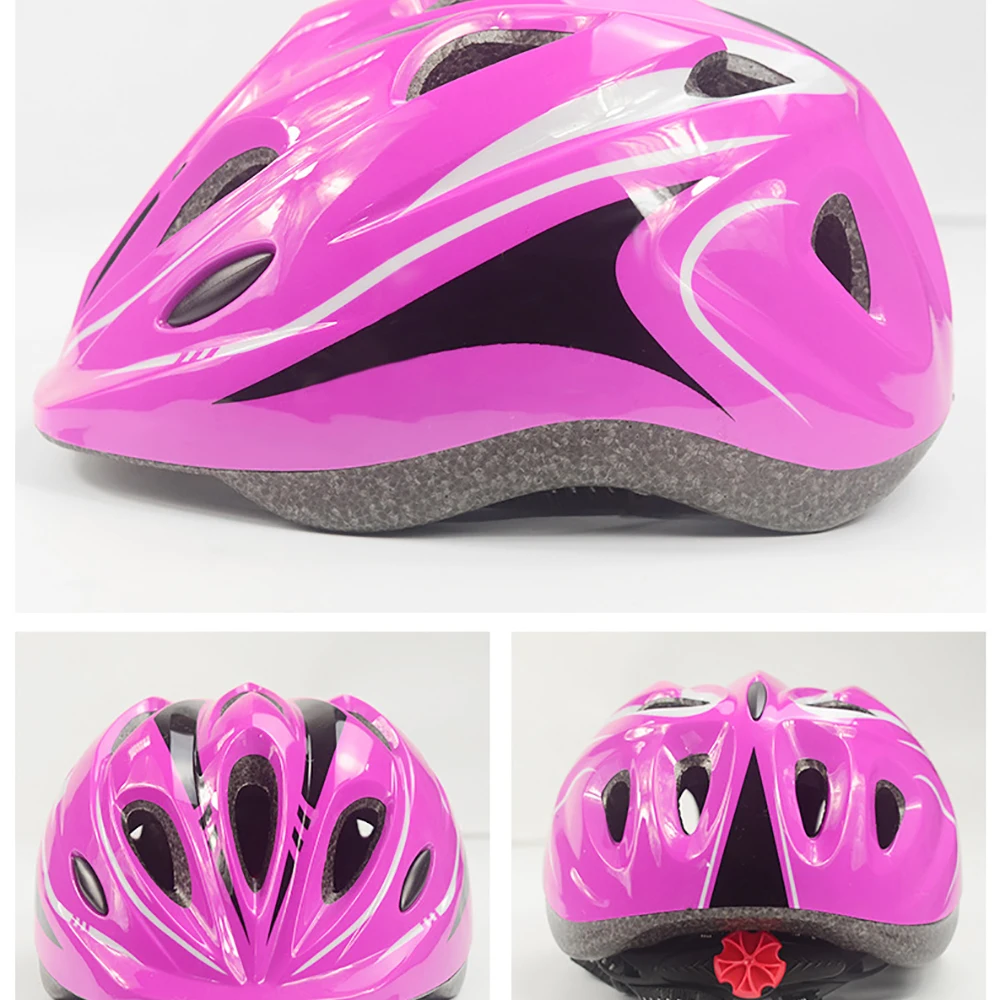 Outdoor 1Pc Sport Adjustable Skating Bike Helmet For Kids New Roller/Skating Safety Riding Helmet Equipment Cycling Helmets