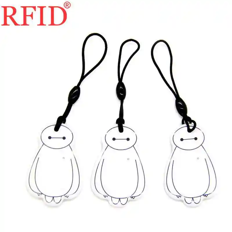 3pcs Random Color ID 125 кГц EM4305 EM4205 перезаписываемый записываемый брелок для ключей, RFID карта, клейкий брелок, жетон, тег для контроля доступа, Быстрая 1 - Цвет: 3pcs Random Color