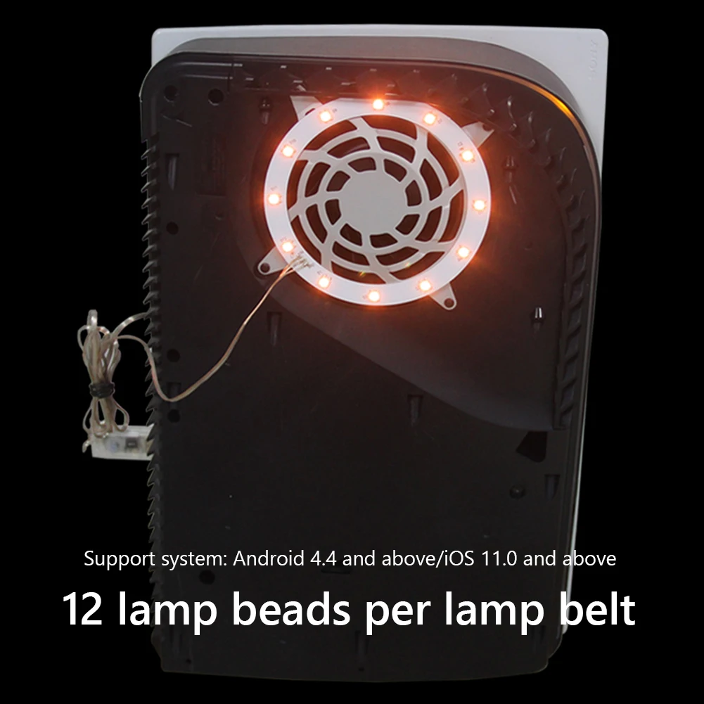 PS 5 ܼ ȣƮ  Ʈ Ʈ PS5 ׼    Ⱦ ִ LED ƼĿ Ʈ  Į