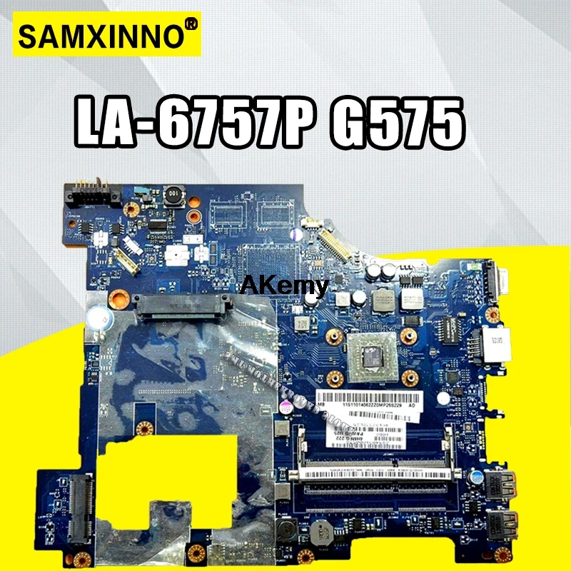 "Для lenovo G575 материнская плата с E-450 одним слотом PAWGD LA-6757P