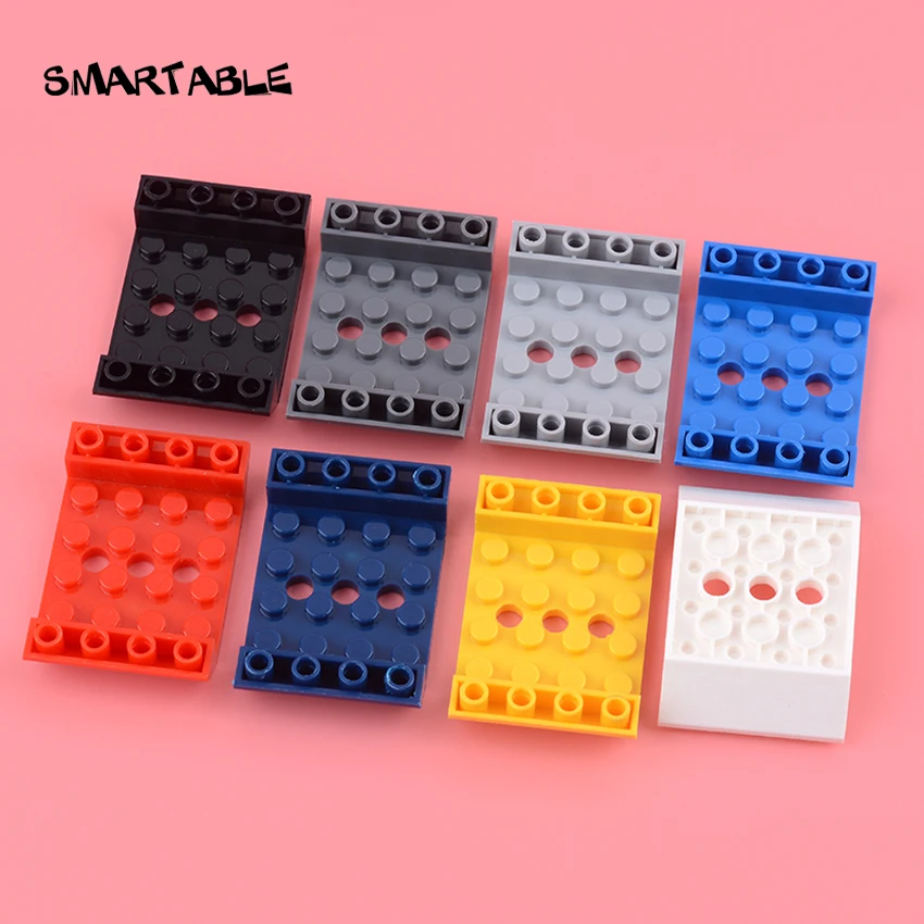 

Smartable Slope 4x6 45° Double Inverted with Open Center Building Blocks MOC Parts Toys Compatible Major Brands 60219 10pcs/lot