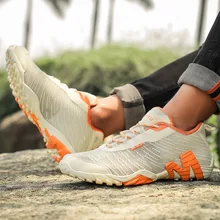 Летний Стиль Летающая тканая Повседневная Удобная мужская обувь с дышащей сеткой спортивная обувь для бега походная обувь модная