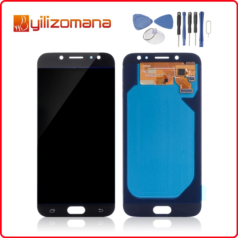 

5.5"AMOLED For SAMSUNG Galaxy J7 2017 J730 LCD Display Touch Screen Digitizer For Samsung J7 Pro J730F J730G Display Replacement