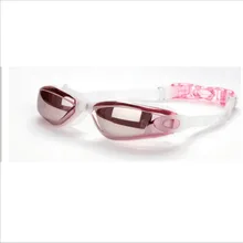 Гальванические противотуманные плавательные очки es Простые Стеклянные очки высокой четкости водонепроницаемые большие оправы очки для мужчин и женщин