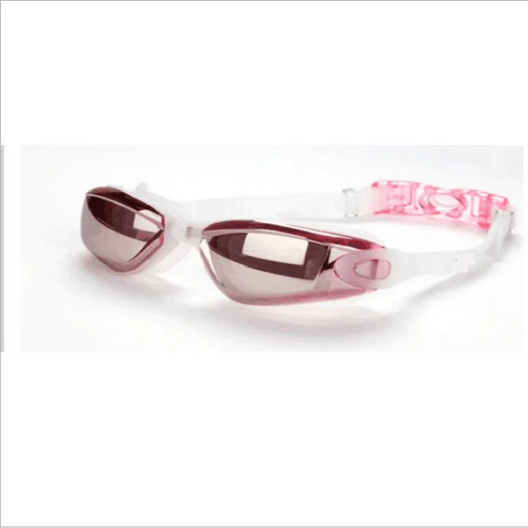

Electroplated Anti-fog Swimming Glasses Plain Glass High-definition Goggles Waterproof Large Frame Goggles for Both Men And Wome