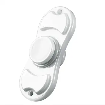 

White Portable Ceramic Fidget Spinner Hand Spinner Finger Toy EDC Focus ADHD Easy Carry & Play Anytime Fun Focus Enhancement