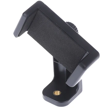 

1pc Tripod Mount Adapter Cell Phone Clipper Holder Vertical 360 Tripod Stand for Phone for camera