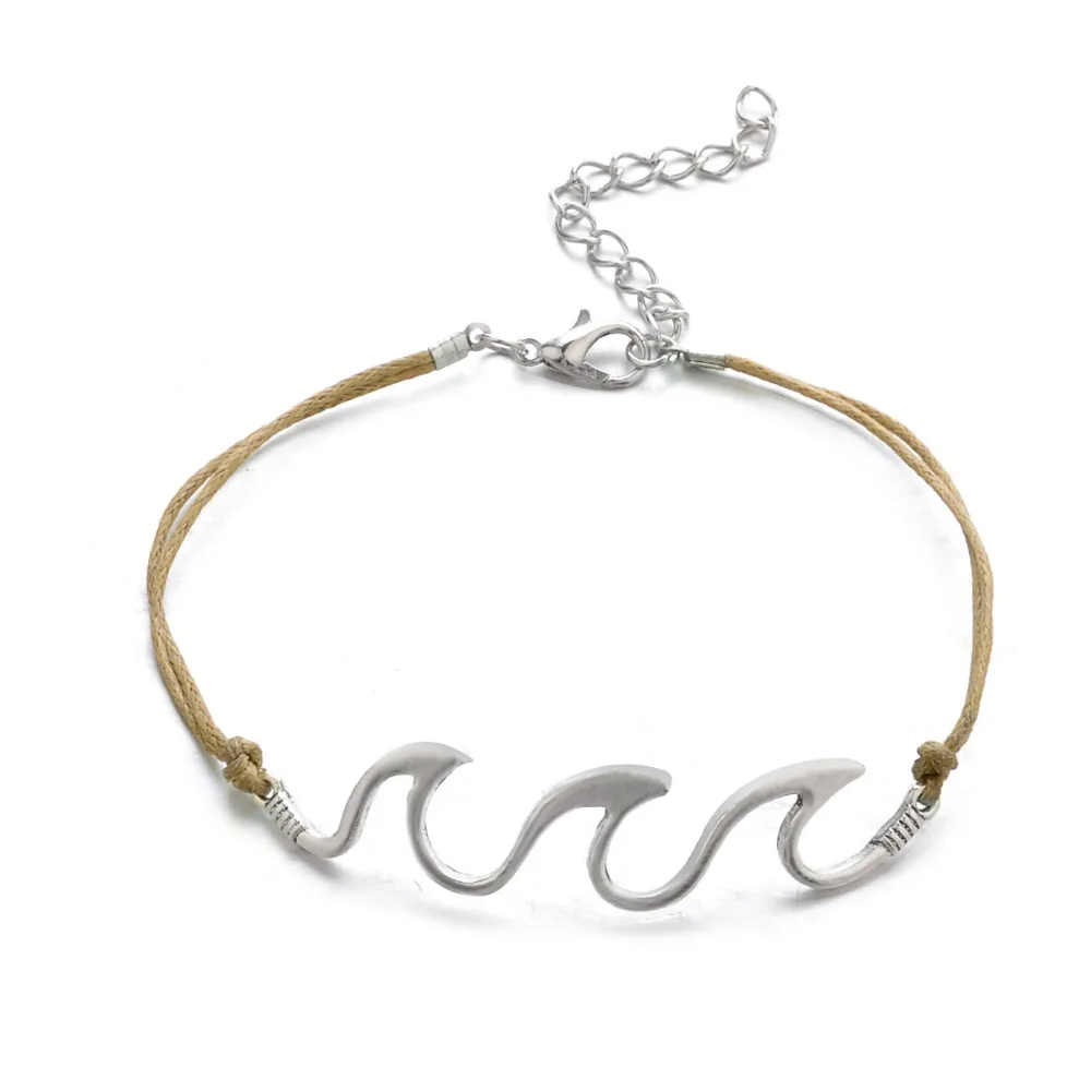Belleper Boho пляжные волнистые значки на руки s Набор для женщин значки на руки браслеты на ногу богемные ноги Ювелирное Украшение с морскими мотивами подарок