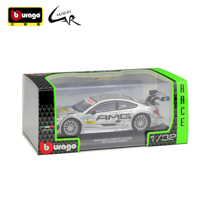 Bburago 1:32 Model Car Simulation Alloy Mercedes-Benz AMG Audi DTM Citroen Mini DS WRC Rally Car Alloy Model