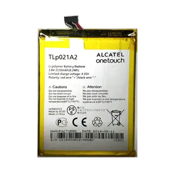 

New TLP020C2 TLP021A2 2150mAh Battery for ALCATEL TCL idol X S950 S950 OT-6034R OT-6035 OT-6037Y OT-6040 Cell Phone + Track Code