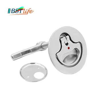

Marine Grade SS316 Cam Latch Flush Pull Hatch Deck Latch Lift Handle with Back Plate Boat Hardware Accessories