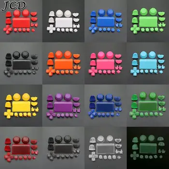 

JCD 10set For PS4 2.0 version Red Full Sets Replacement Parts Buttons For PlayStation Dualshock 4 PS4 JDM-010 011 Controller