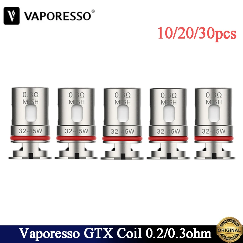 Tanie 10 ~ 30 sztuk/partia oryginalny Vaporesso GTX siatki cewki 0.2ohm