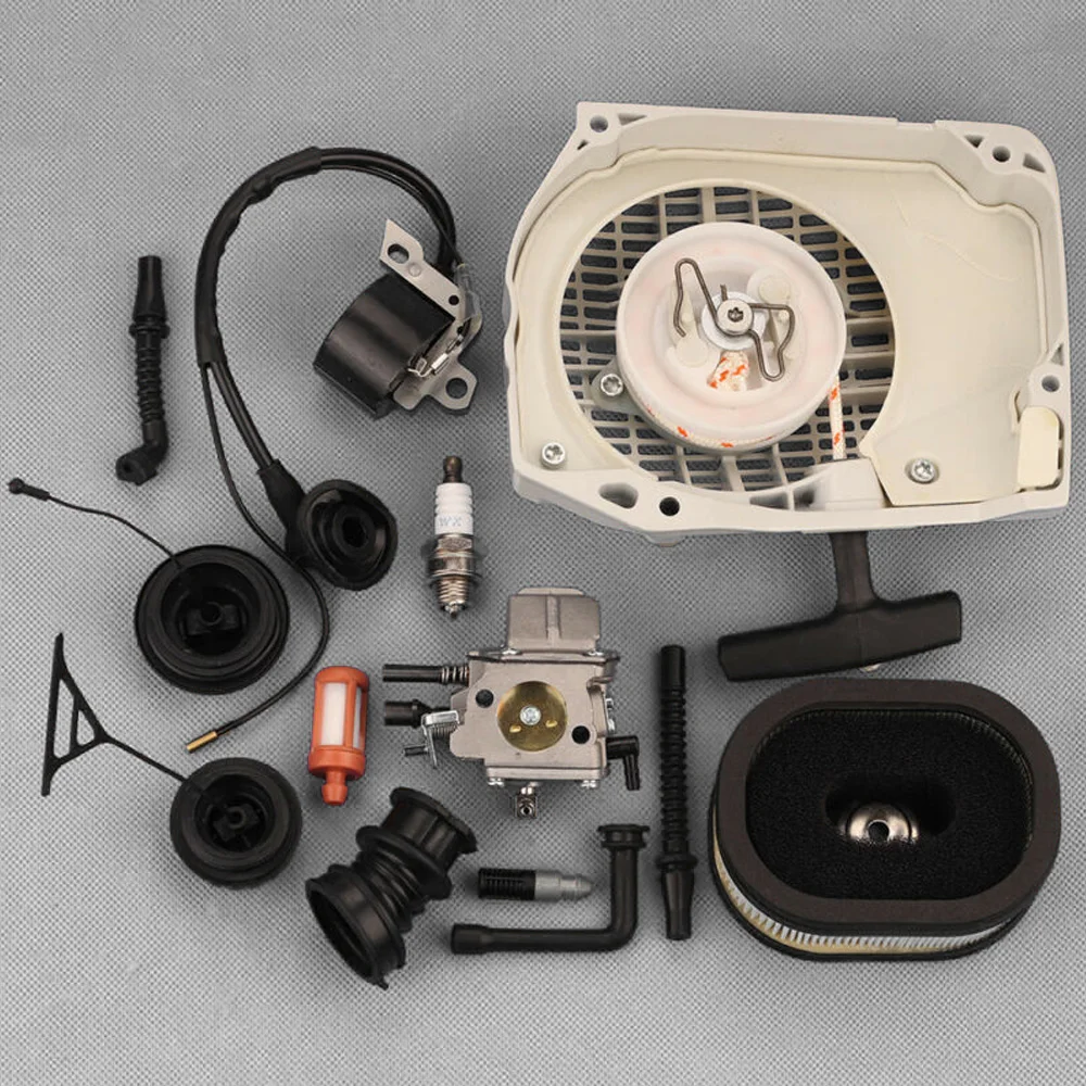 

Carburetor Handle Plate Ignition Coil Engine Kit For Stihl 064 066 MS640 650 660