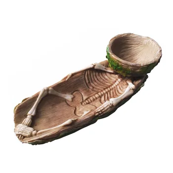 

Hand Grinding Desktop Balcony Bedroom Wear Resistance Bone Shape Office Bowl Planter Home Garden Living Room Indoor Flower Pot