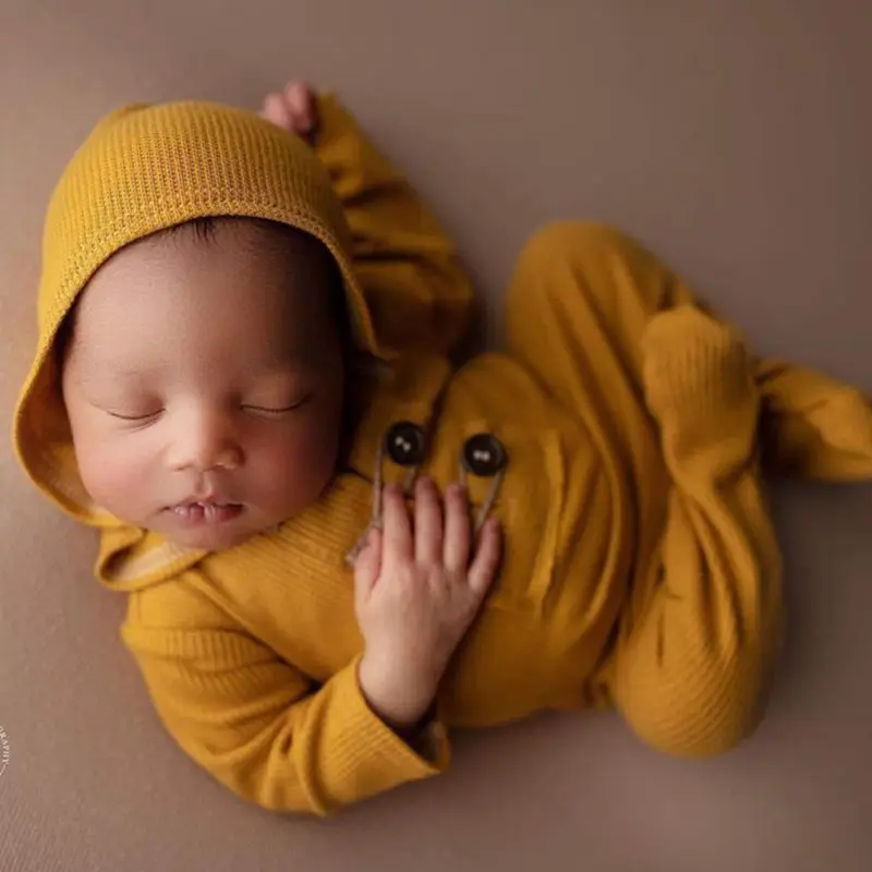 2019 реквизит для фотосъемки новорожденных детские комбинезоны шляпа мальчиков