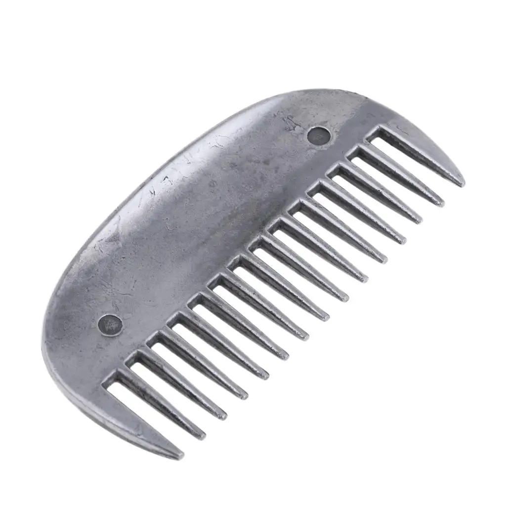 Stainless Steel Horse Curry Comb Brush Horse Grooming Equestrian Supplies