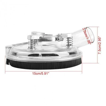 

Dry Dust Cover Dustproof Removable Extraction hood Workshop Supply 1pc