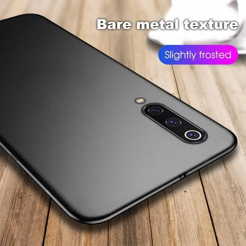 Матовый ПК Матовые чехлы для телефонов для Xiaomi Redmi K20 примечание 6 5 7 8 Pro 7A 7 5 плюс Mi8 Lite 9SE 5X 6X CC9E 9T Pro Жесткий термополиуретановая накладка на заднюю панель