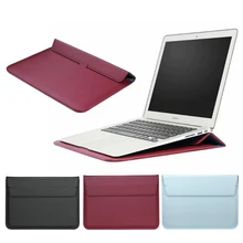 Чехол-конверт для Macbook new Pro 13 15 Сенсорная панель чехол для ноутбука магнитный держатель для ноутбука PU для Macbook Pro 13 15 рукав