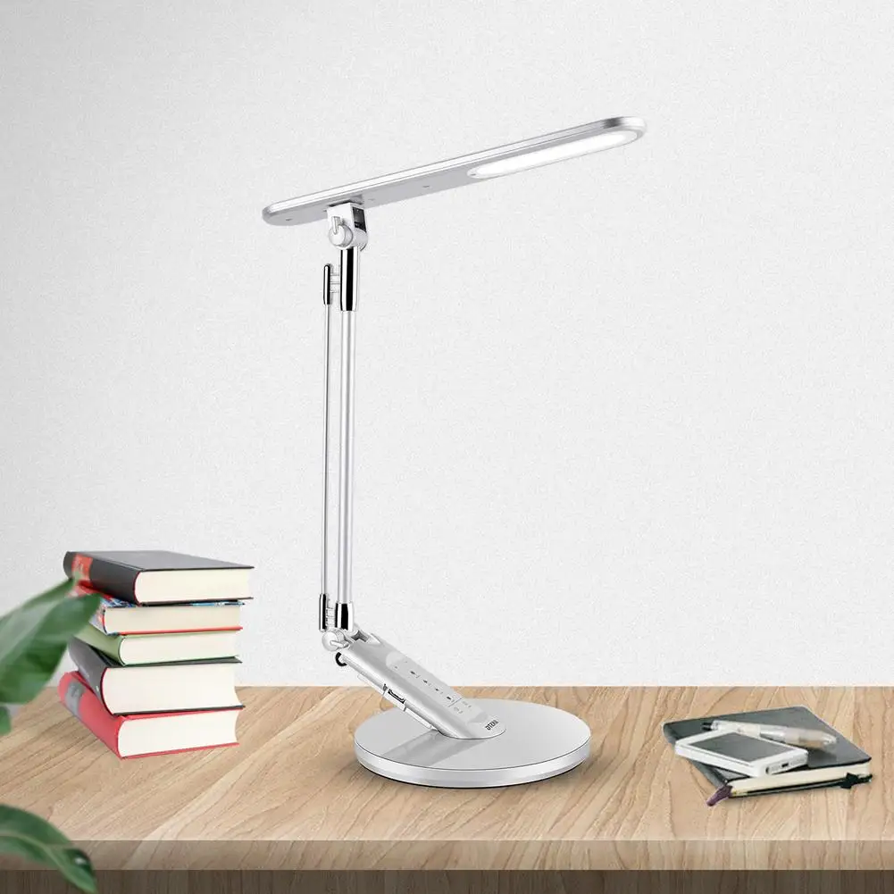 

14W Folding LED Desk Lamp Table Light 4 Lighting Modes Bedroom Bedside Lamp 400LM Lights