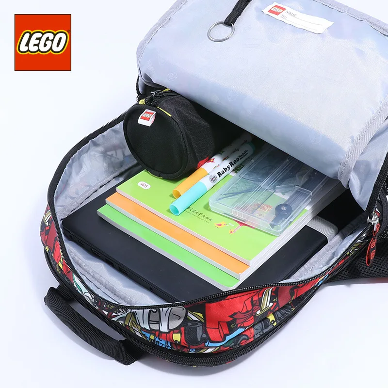 Lego LEGO 2019 New Style GIRL'S And BOY'S Backpack Young STUDENT'S Fashion Cartoon Bag 16 Grade 20022