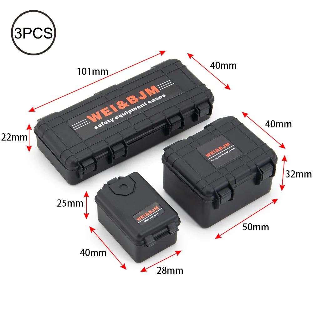 Miniature RC Car Simulated Decoration Tool Accessories