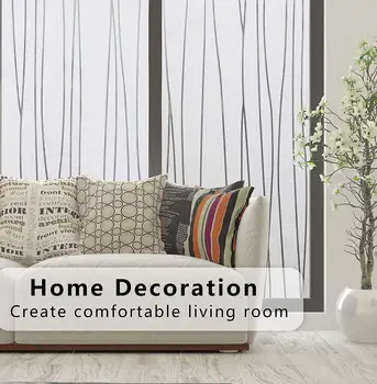

75*100 cm Window Self-adhesive Film Privacy Light Protection Vinyl Static Cling Decor Window Sticker for Home and Office