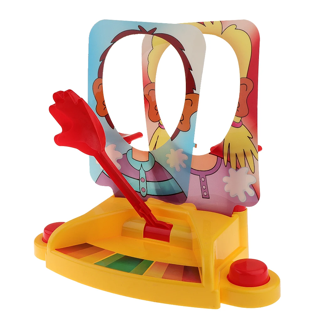 Showdown Pie In The Face Game Family Fun Filled Rocket Party Board Game Toy