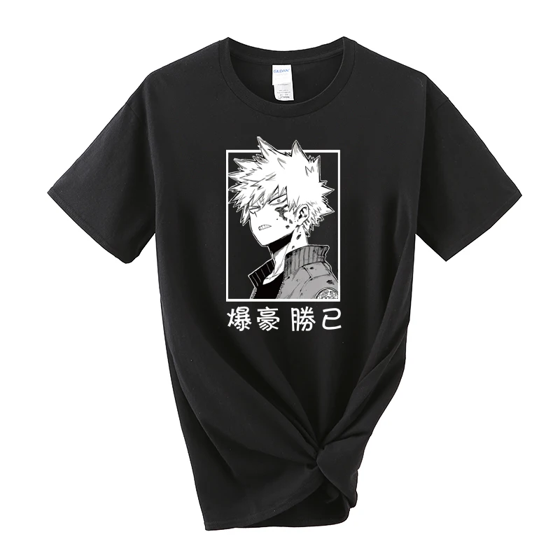 Футболка Hunter X Killua с японским аниме повседневный топ забавным рисунком Харадзюку свободная футболка круглым
