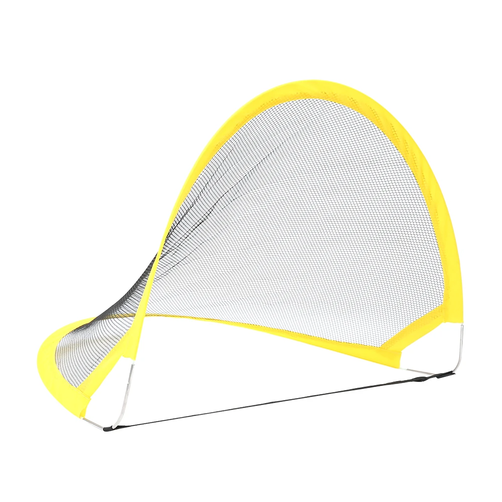 Description Picture 2 of item1 Set Portable Folding Football Goal Football Net Outdoor Soccer Training Goal Net Tent Kids Indoor Outdoor Toy Practice Gate
