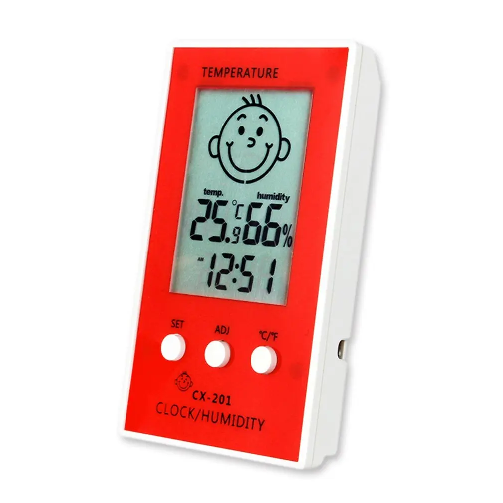 CX 201 Electronic Thermometer Hygrometer Weather Station Digital Indoor