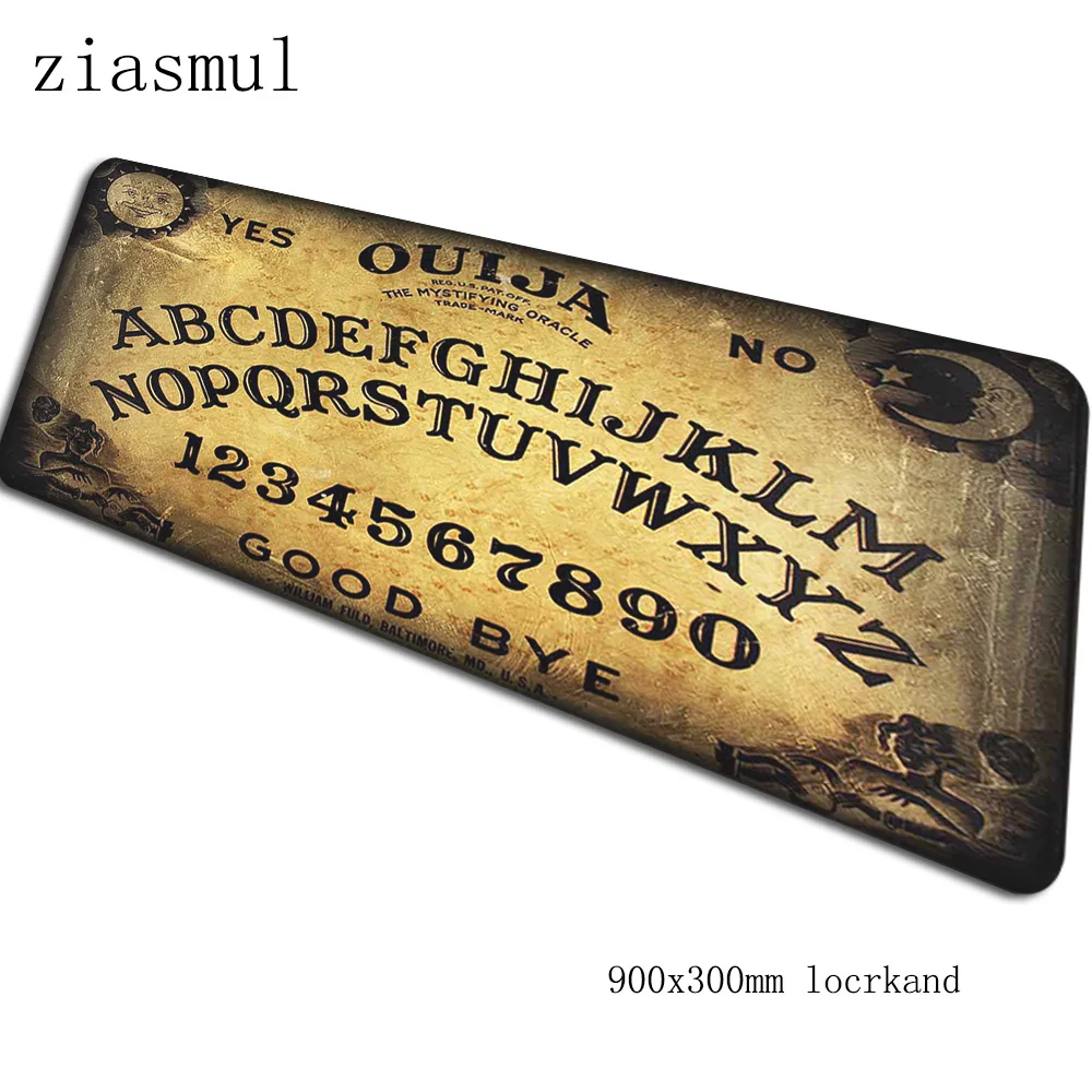 Ouija доска-планшет мышь 90x30 см компьютерный коврик для мыши Бестселлер padmouse популярный Коврик Для Мыши Эргономичный гаджет офисные настольные коврики - Цвет: Size 900x300x2mm