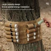 Outdoor Spice Bottle Set Portable Folding Wax Canvas Waterproof Large Capacity Camping Hiking Bushcraft Picnic