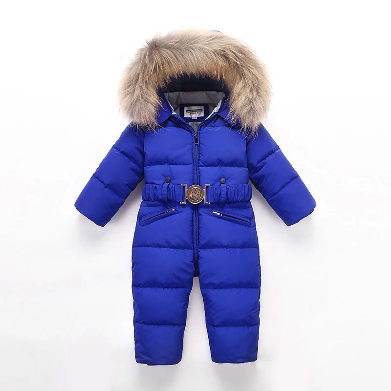

Kids Coats Boys Winter 2019 Children's Clothing Winter 90% Down Jacket for Girls Boys Snow Wear Baby Kids Thick Coats Jumpsuit