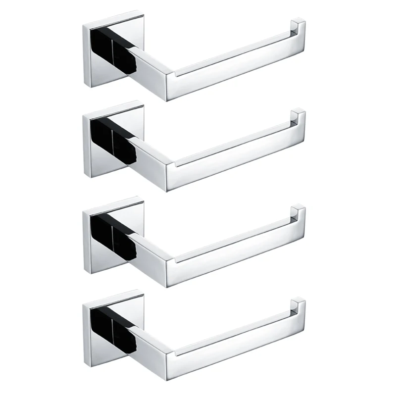 4 pcs SUS 304 держатель туалетной бумаги из нержавеющей стали для ванной комнаты держатель туалетной бумаги Подставка для салфеток аксессуары для ванной комнаты - Цвет: 4 pcs
