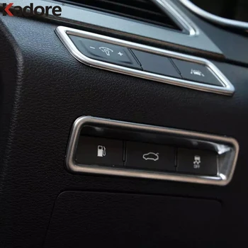 

For Hyundai Sonata 2015 2016 ABS Matte Front Head Light Switch Control Frame Decoration Cover Trim Car Interior Accessories