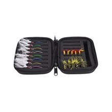 1680D Оксфорд рыболовная приманка сумка ложка муха приманка джиг голова контейнер Рыболовная Сумка Большая емкость приманка сумка для хранения 16 см* 11 см* 5 см