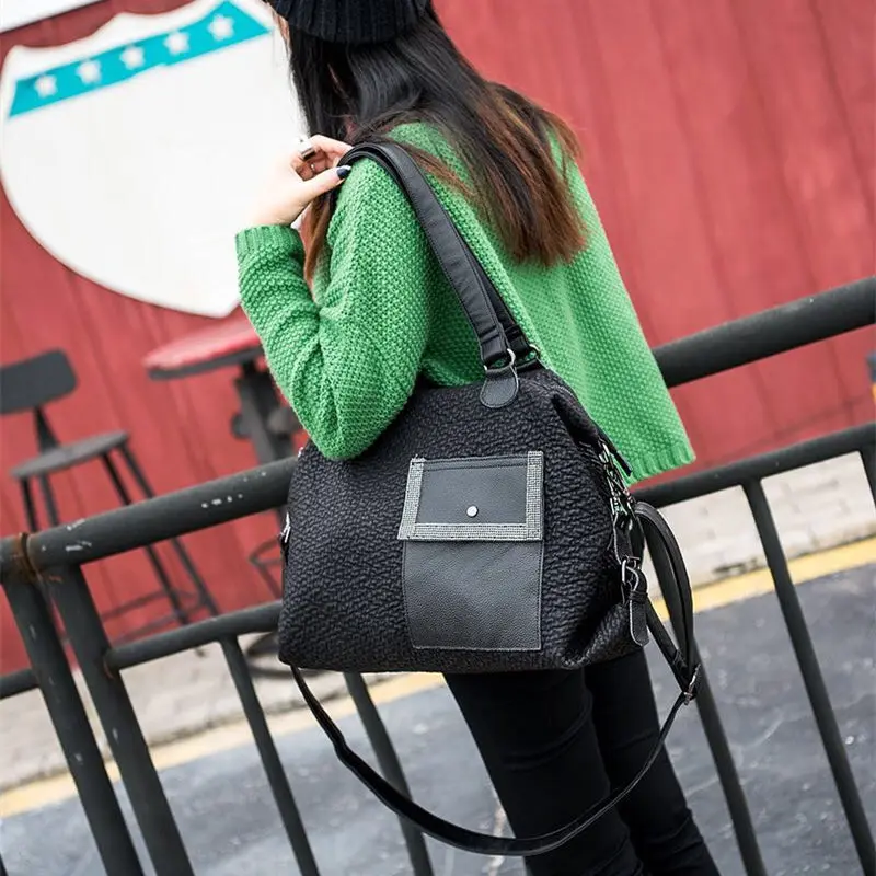 

2020 женская модная кожаная большая пляжная сумка на одно плечо, женская сумка, сумка известного бренда, женская сумка