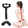 Sexy BDSM Sex Slave Bondage Bound Fetish Slave Handcuffs And Ankles Female Lovers Gay Adult Pornographic Toy Game Products 1